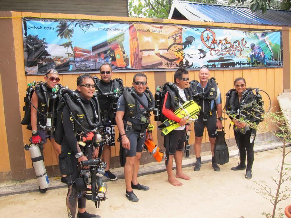 Ombak Dive Resort Pulau Perhentian Kecil Exteriör bild